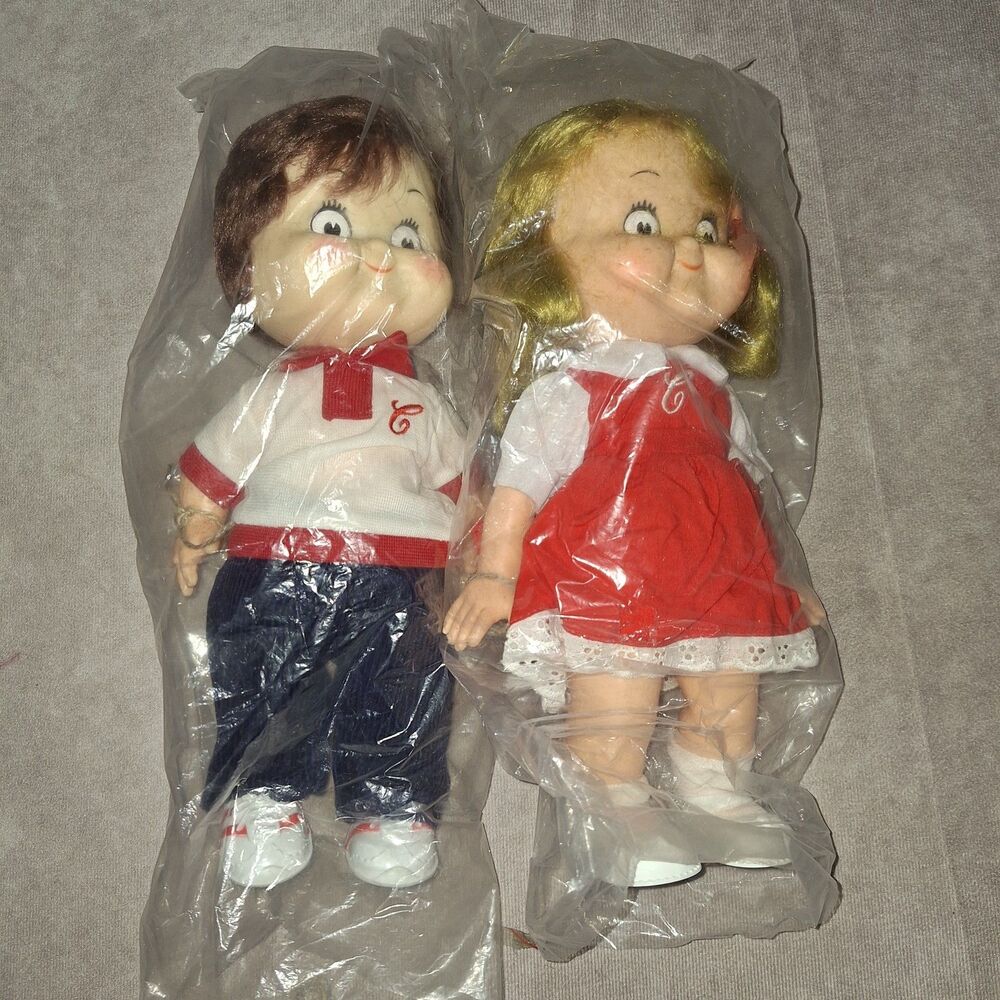 CAMPBELL'S SOUP KIDS 10" Dolls Boy And Girl